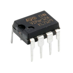 VIPER12A, преобразователь AC-DC, 730 В, 13 Вт, 60кГц, DIP-8