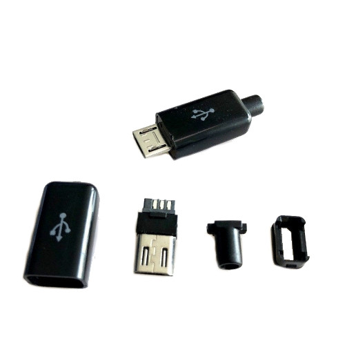 1-812 BK, Разъем micro USB 5S на кабель - изображение 1