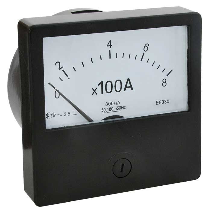 Э8030 800/5А (аналог), Щитовой прибор - изображение 1