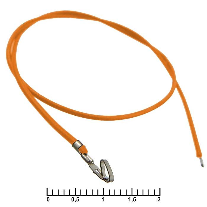 HU 2,54 mm AWG26 0,3m orange, Разъем - изображение 1