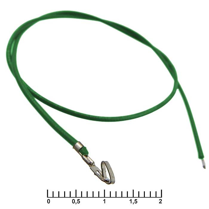 HU 2,54 mm AWG26 0,3m green, Разъем - изображение 1