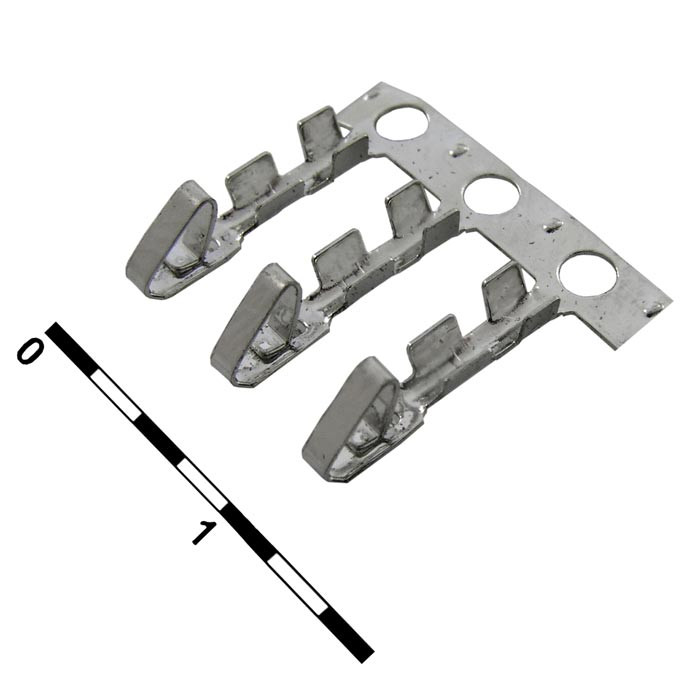 HU pitch 2.54mm контакты, Разъем - изображение 1