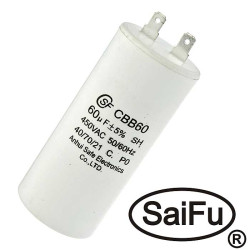 CBB60 60uF 450V (SAIFU), Конденсатор