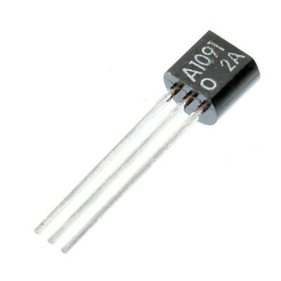 2SA1091, транзистор PNP, 300В, 0.1A, TO-92 - изображение 1