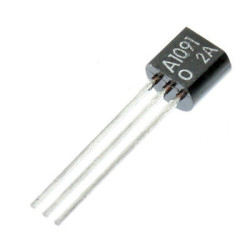 2SA1091, транзистор PNP, 300В, 0.1A, TO-92