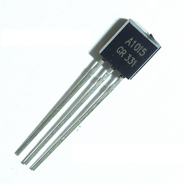 2SA1015, транзистор PNP, 50В, 0.15А, TO-92 - изображение 1
