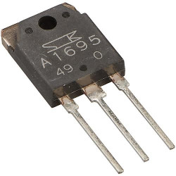 2SA1695, транзистор PNP, 140В, 10А, TO-3PN