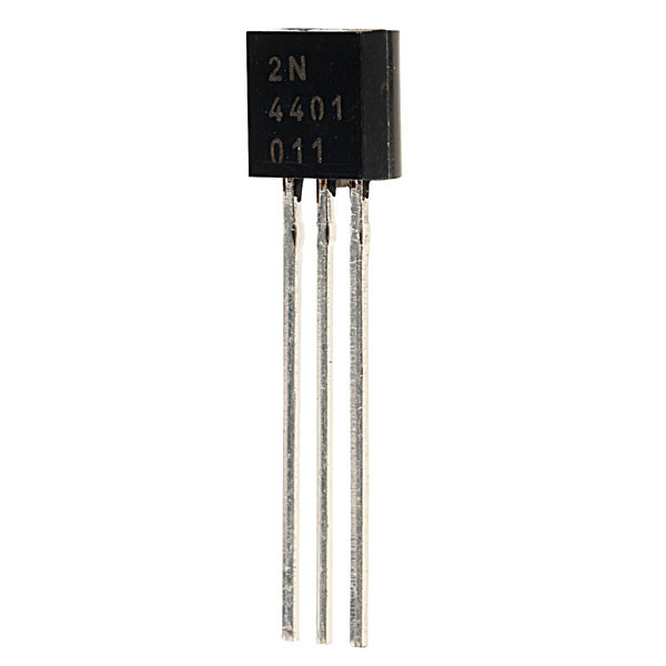 2N4401, Транзистор NPN, 60В, 0.6А, TO-92 - изображение 1