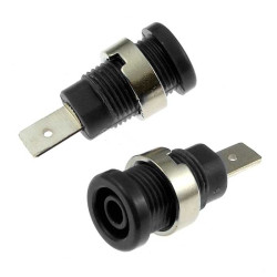 Z017 4mm BLACK, Клемма