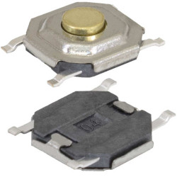 KAN0541-0163B 5.1x5.1x1.65 mm, Кнопка тактовая