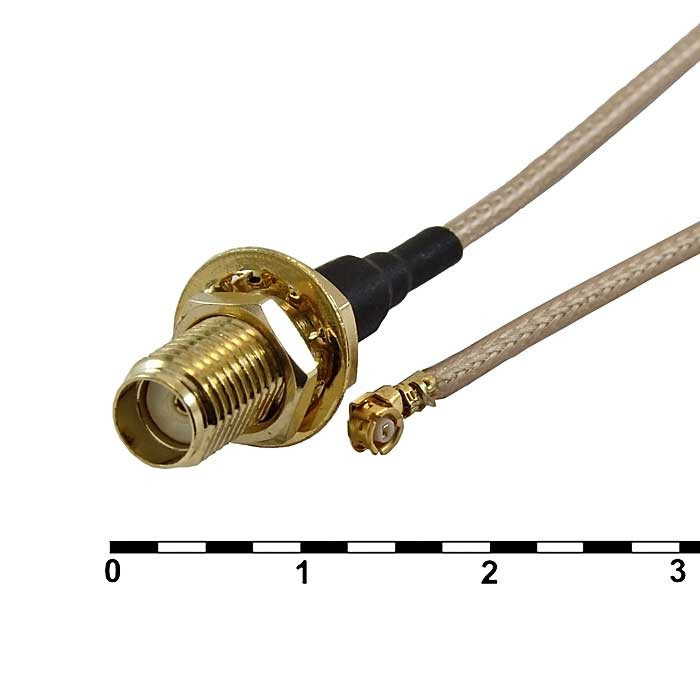 UFL-F/SMA-F JV-003+O 13CM, Разъем - изображение 1