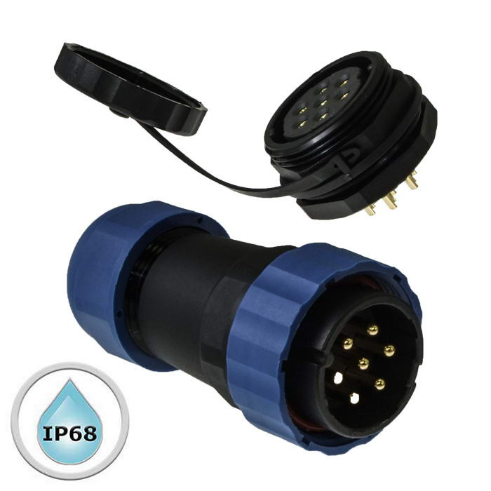 SZC28 7P-M-FB, Разъем герметичный - изображение 1