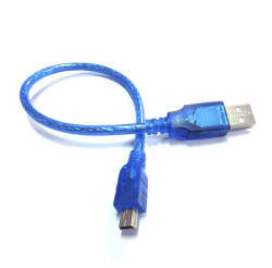 Кабель USB 2.0 - miniUSB 0.3м