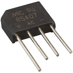 RS407 (KBL10, KBL410), Диодный мост 4А, 1000В
