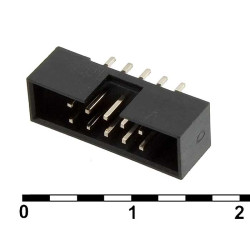 BH2-10(IDC2-10MS)pitch 2.00 mm, Разъем