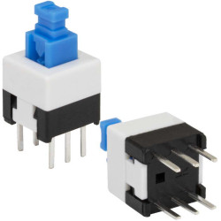 PB22E07 без фиксации 7x7x12 mm, Кнопка миниатюрная
