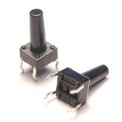 KAN0611-1301B, Кнопка тактовая 6х6 мм h=13 мм