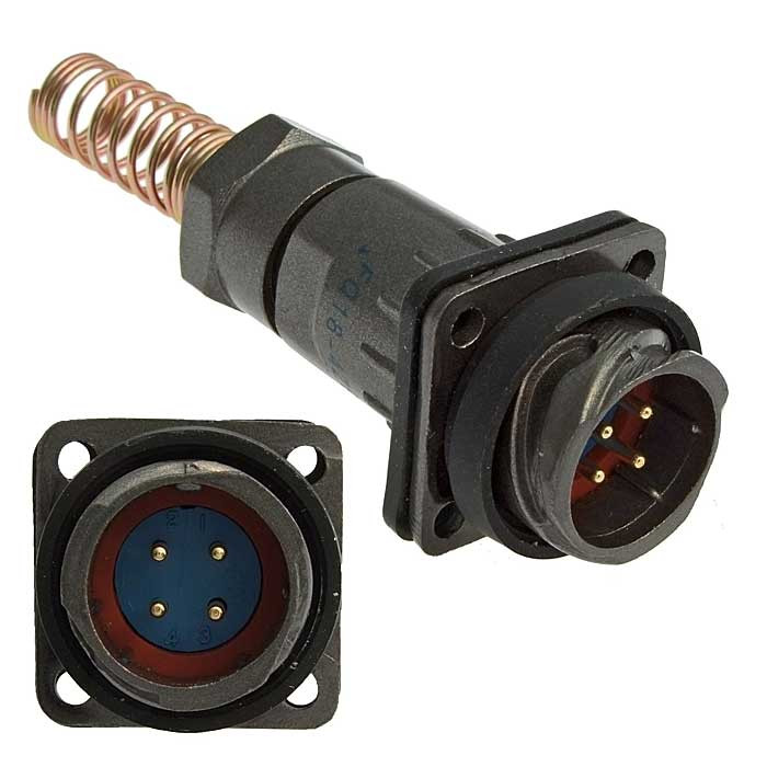 FQ18-4pin ZPJ-8, Разъем - изображение 1