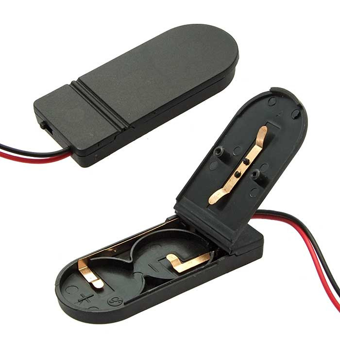 BH CR2032 IP44 black, Батарейный отсек - изображение 1