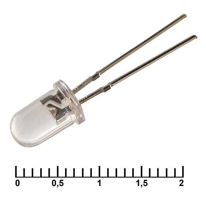 5RWWC 18000mcd 6500K 3,4v 15d, Светодиод - изображение 1