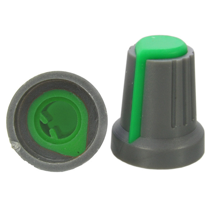 RR4817 (6mm п.круг зеленый), Ручка приборная - изображение 1