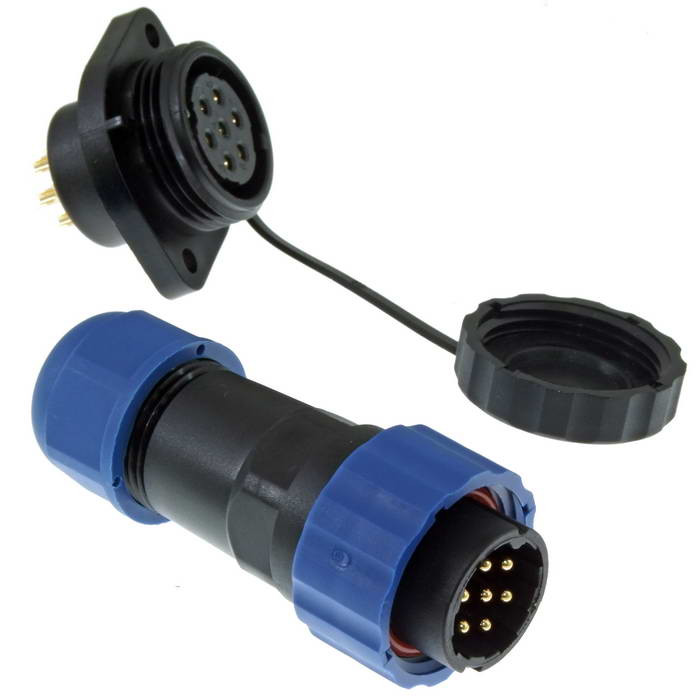 SZC21 7P-M-FE, Разъем герметичный - изображение 1