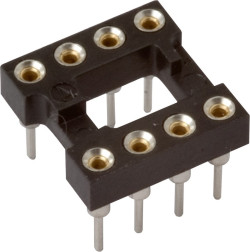 SCSM-08 (TRS-08), DIP панель цанговая 8 контактов