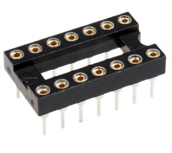 SCSM-14 (TRS-14), DIP панель цанговая 14 контактов