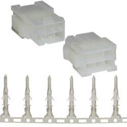 MF-2x3M + terminals, Разъем