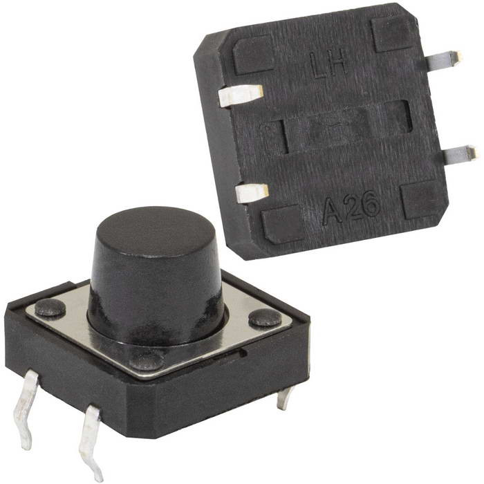 KAN1211-0801B 12x12x8 mm, Кнопка тактовая - изображение 1