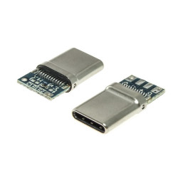 USB3.1 TYPE-C 24PM-024, Разъем USB