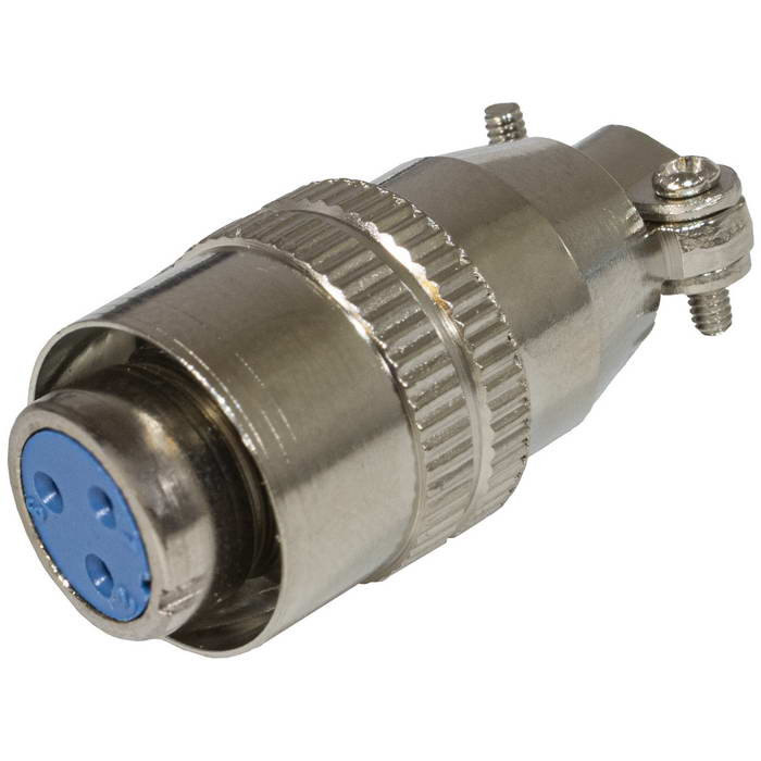 XS12-3 (Zn) cable jack, Разъем - изображение 1