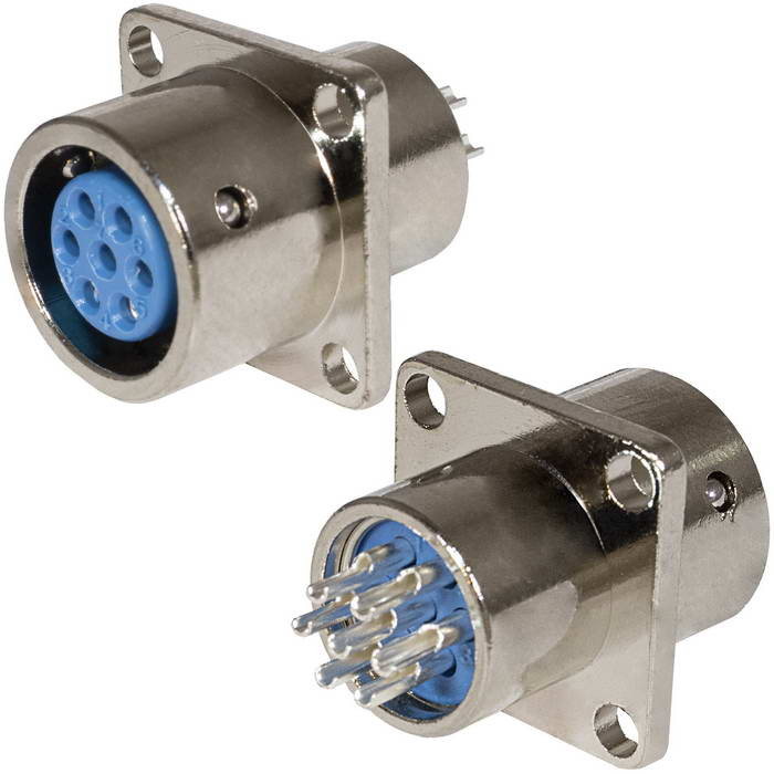 XS12-7 (Zn) panel jack, Разъем - изображение 1