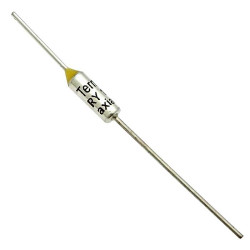 Termo fuse 133*C 10A axial, Термопредохранитель