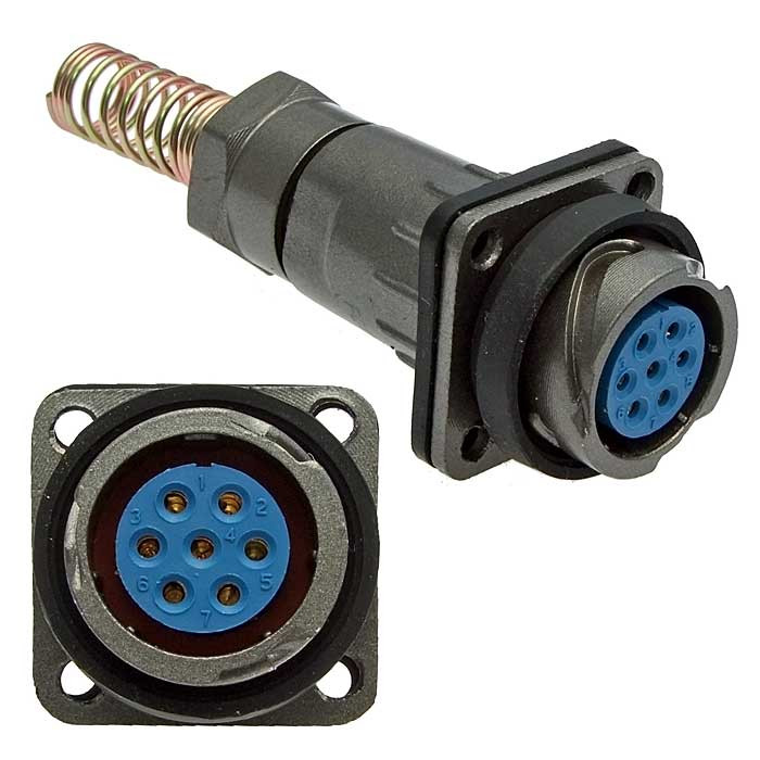 FQ18-7pin ZPK-8, Разъем - изображение 1