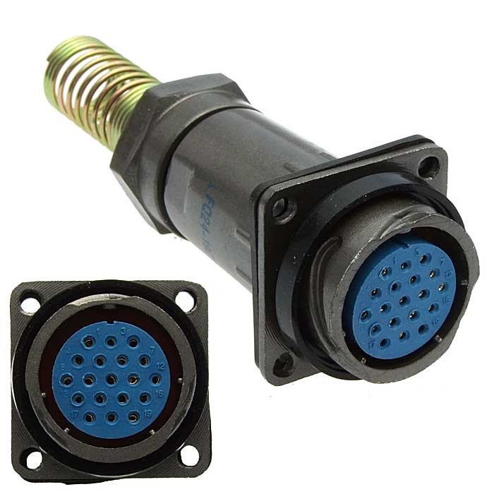 FQ24-19pin ZPK-12, Разъем - изображение 1