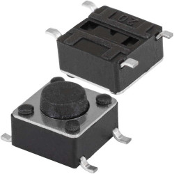 KAN0641-0431B 6x6x4.3 mm SMD, Кнопка тактовая