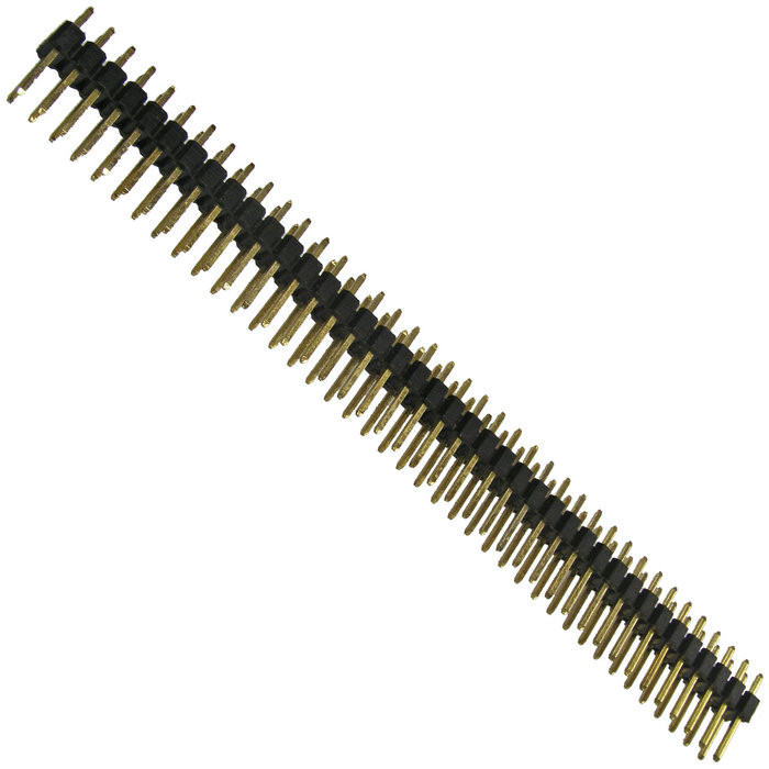 PLD 2x40 (PLD-80 шаг 2.54 мм), Разъем - изображение 1