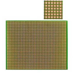 ECS1/2, Плата печатная макетная, 8x10см