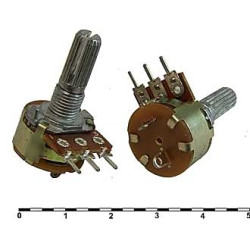 S16KN1-B 100K L20KC, 100 кОм, Резистор переменный с выключателем