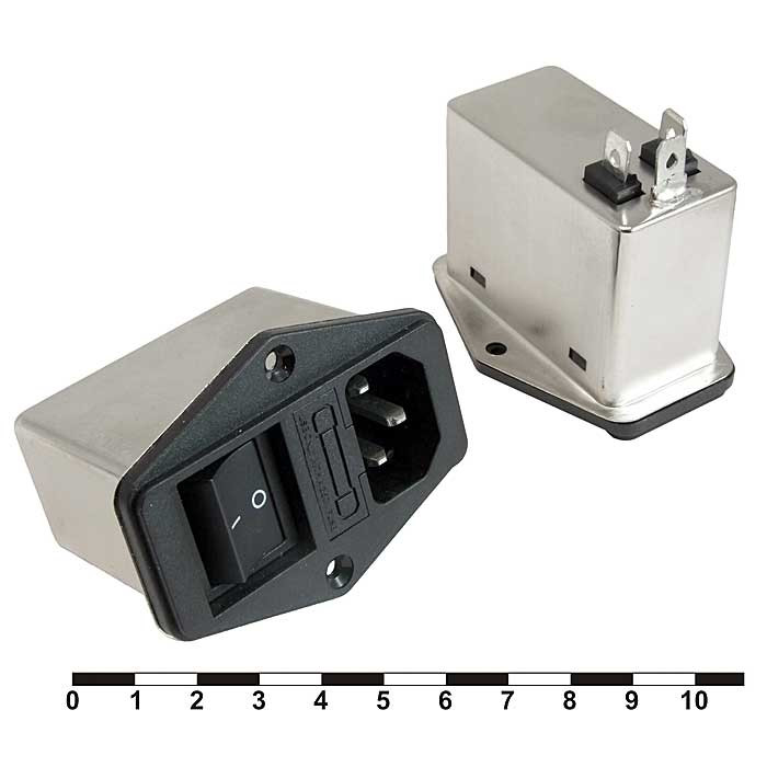 DL-1DZ2KR 1A. 250V, Фильтр сетевой - изображение 1