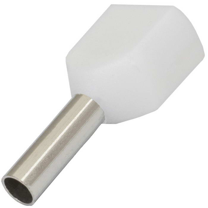 DTE01508 white (1.7x8mm), Кабельный наконечник - изображение 1