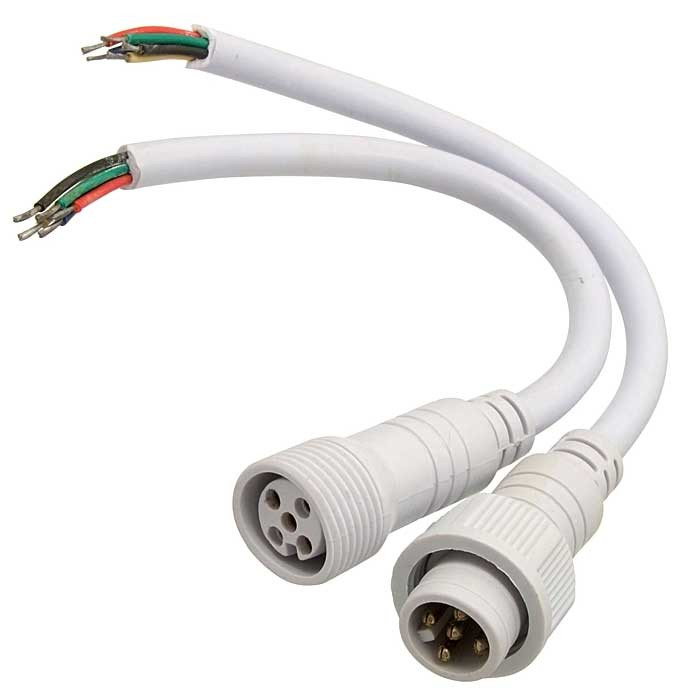 5pin WP L=40 D=21.5mm 5*0.2mm2, Разъем герметичный - изображение 1