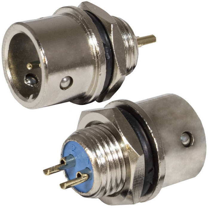XS9-2(Zn) panel plug, Разъем - изображение 1