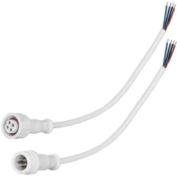 4pin WP L=40 D=13mm 4*0.3mm2, Разъем герметичный
