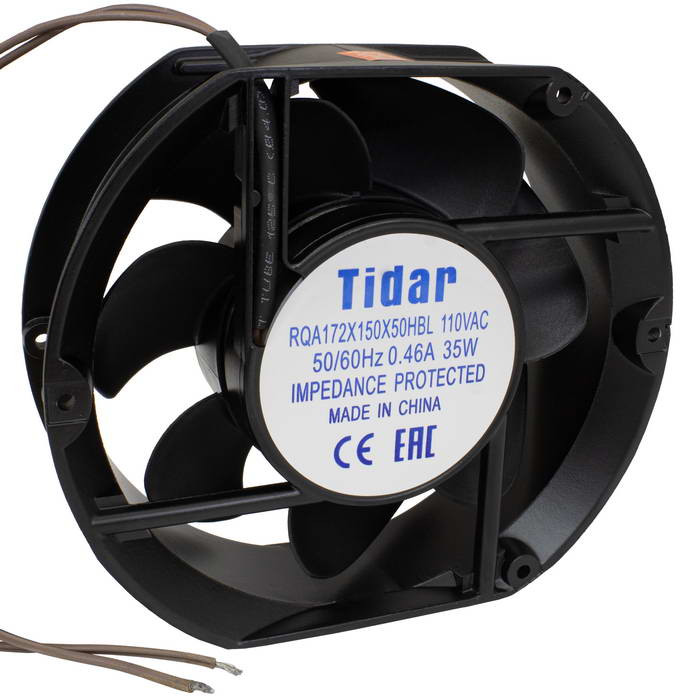 RQA 172x150x50HBL 110VAC, Вентилятор - изображение 1