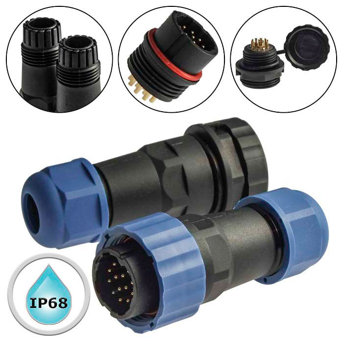 SZC21 14P-F-M, Разъем герметичный - изображение 1
