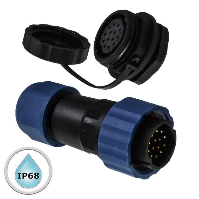 SZC21 14P-M-FB, Разъем герметичный - изображение 1