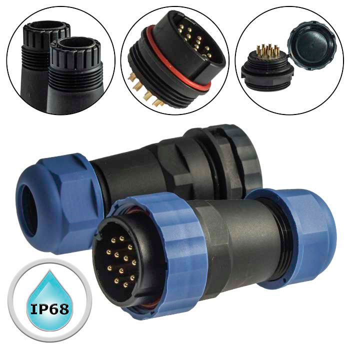 SZC28 12P-F-M, Разъем герметичный - изображение 1