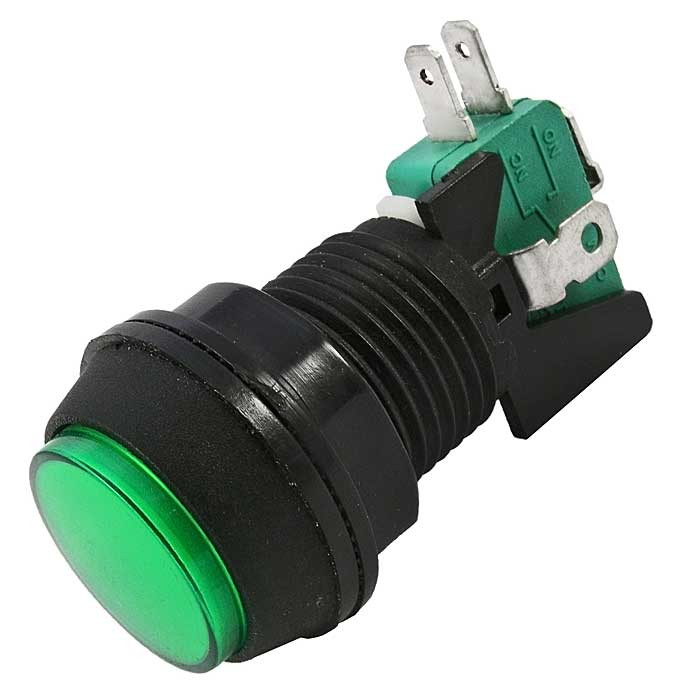 GMSI-7B-C no(nc)+nc(no) green, Кнопка - изображение 1